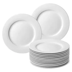 Alternative view of Plato Blanco Redondo 30cm