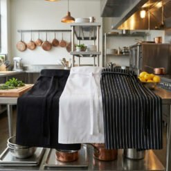 Mandil Chef Largo de Poliéster con Bolsillo para Hombre y/o Mujer