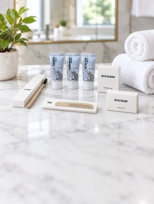Arma el kit de baño completo